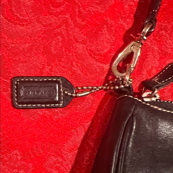 Vintage Coach Hampton Demi Mini Bag Black - Picture 2 of 6